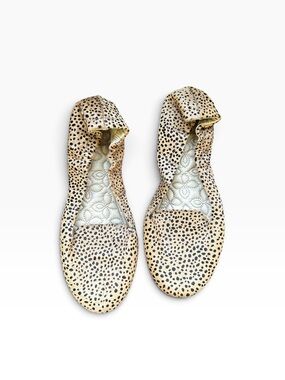 Butterfly Twists Leopard Ballet Flats Size 39
